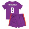 Wolves Jorgen Strand Larsen #9 3rd Trikot 2024-25 Kurzarm (+ kurze hosen)